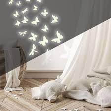 RMK1706 RoomMates. Luminescent wall stickers "Butterflies" - Decorate the room in your own personal, elegant way with the help of RoomMates' quality stickers! RoomMates stickers leave no marks when removed.