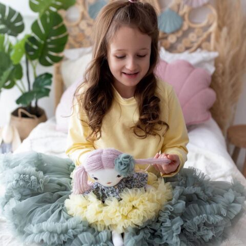 PettiSkirt skirt – mint - Fluffy as a cloud for your little princesses!