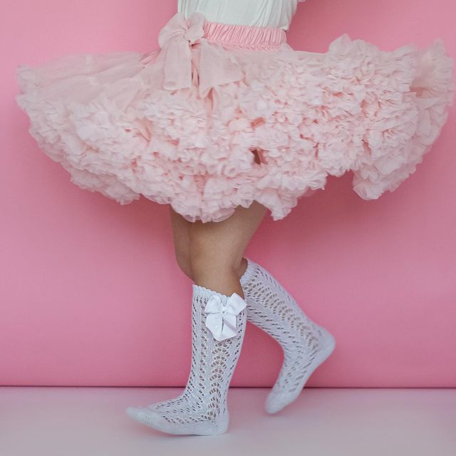 Pink powder skirt Pettiskirt - Fluffy as a cloud with many layers of tulle for the most beautiful look!
