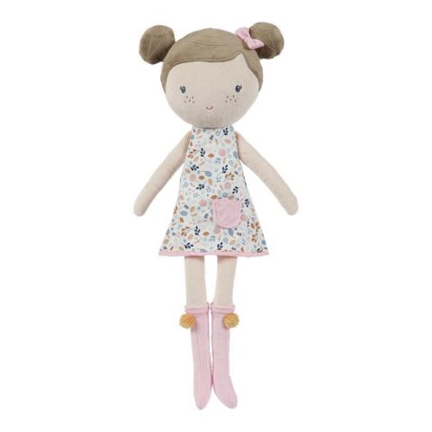 LD4522 LITTLE DUTCH. Doll Rosa (50 cm) - Rosa will become your child's new friend! An elegant and cute plush doll with a loose dressing, ideal for both cuddling and endless play. She can sit next to you and keep you company inside the house, but also on all your outings.