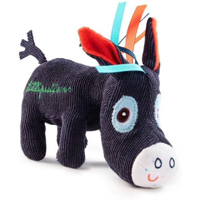 LI83210 LILLIPUTIENS- Mini character donkey Ignace - A little animal that will help you make stories together as a group.