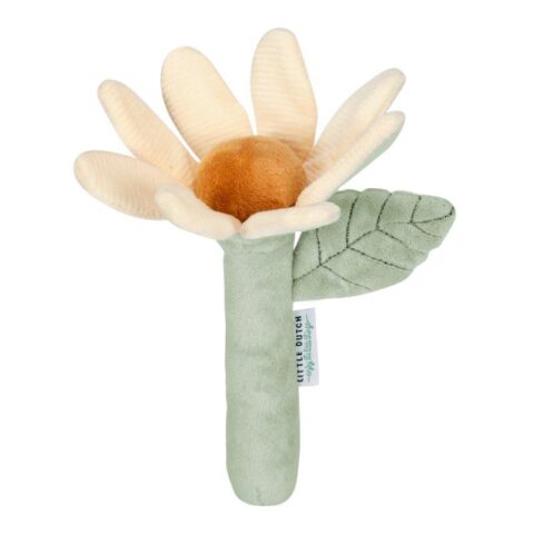 LD8514 Little Dutch Fabric rattle Flower - Fabric rattle flower from Little Dutch.