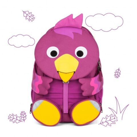 AFZ-FAL014 AFFENZAHN. Backpack Backpack Birdie Bibi - Ideal backpack for kindergarten, nursery and excursions, with many pockets, that will delight young and old alike with its space and stunning design.