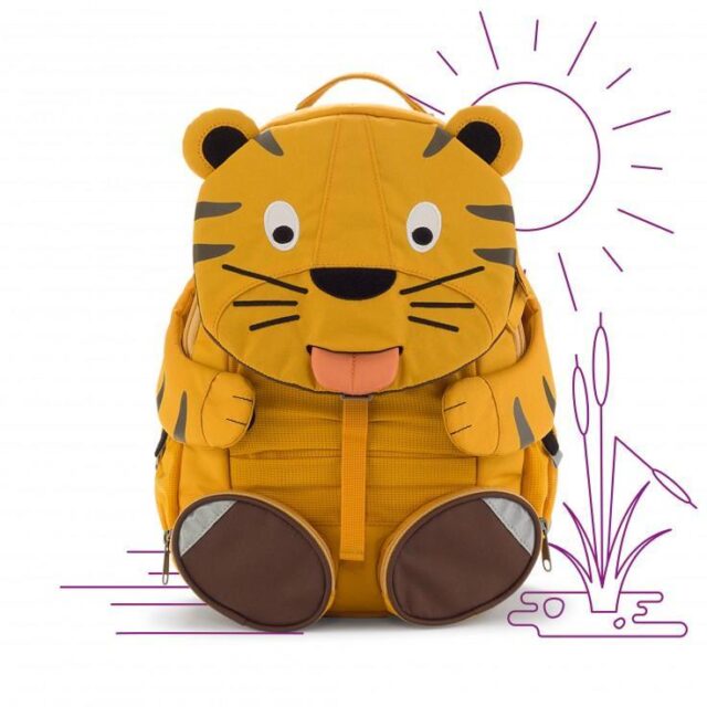 AFZ-FAL005 AFFENZAHN. Backpack Tigray - The ideal backpack for kindergarten, nursery and excursions, that will delight young and old alike with its stunning design.