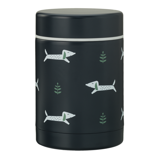 Fresk: Stainless steel food warmer 300ml – Dachsy - Food warmer 300 ml  that keeps drinks and soups at the right temperature all day long!