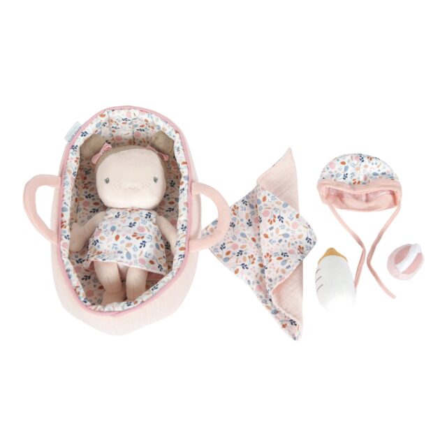 Image two for LD4528 LITTLE DUTCH. Rosa Cloth Baby - This is little Rosa! Cute cloth doll from Little Dutch that your little one will want to hug and take care of all the time!