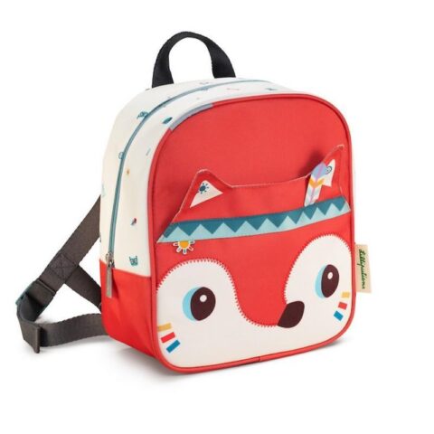 LI84437 LILLIPUTIENS - Indians Backpack - Lovely backpack, ideal for kindergarten and nursery school.