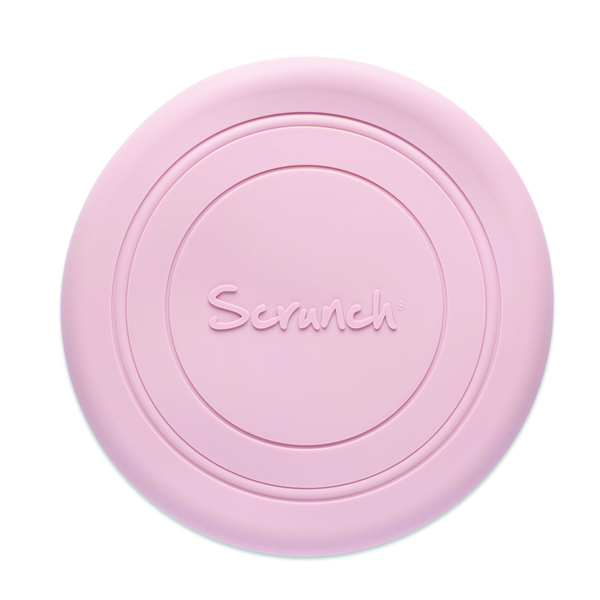 Scrunch Frisbee made of recyclable silicone Dusty Rose - Scrunch's Frisbee is a wonderful accessory and kinetic toy that can be folded, compressed, bent, crumpled and rolled up without ever losing its shape! Easy and soft to the touch, Scrunch Frisbees are made from non-toxic silicone and are ideal for the beach,garden and countryside.