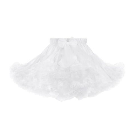 PETTISKIRT SKIRT – WHITE - Fluffy as a cloud will make little girls feel the magic!