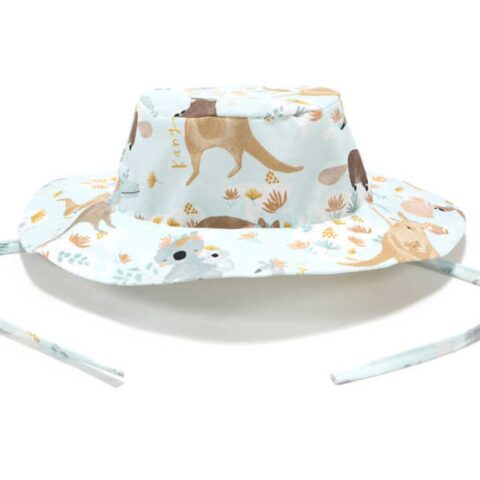 SAFARI HAT DUNDEE & FRIENDS BLUE - The ideal hat for all our little explorers!