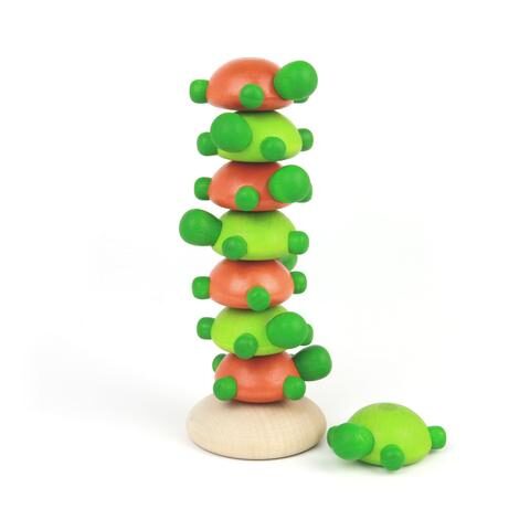 Ασφαλές, οικολογικό παιχνίδι με μη τοξικά χρώματα. 100% φτιαγμένο στην Ιταλία. Κατασκευασμένο από ξύλο από δάση που διαχειρίζονται με περιβαλλοντικά και κοινωνικά υπεύθυνο τρόπο (100% FSC®).