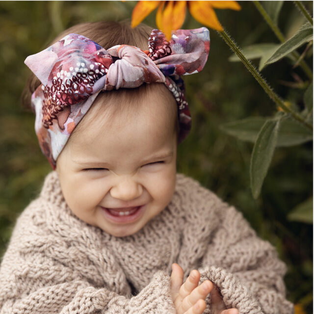 UL&KA Ribbon with bow "Merigold" - Unique look and style for every occasion with the amazing ribbon with bow by UL&KA!