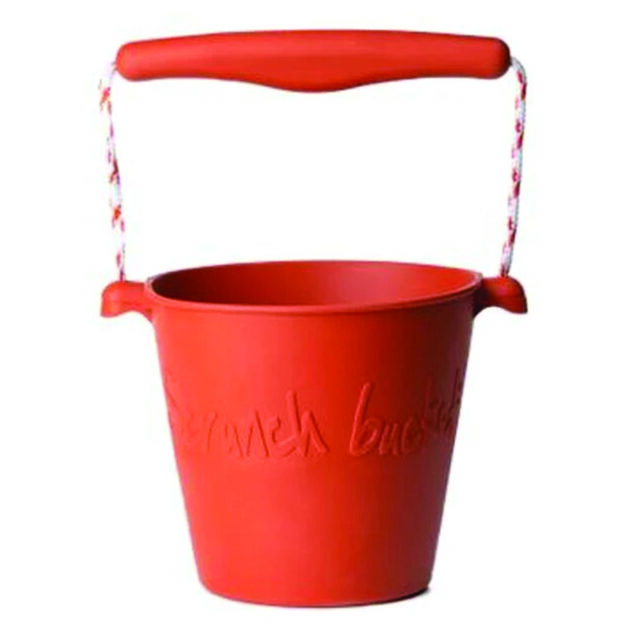 Scrunch Bucket made of recyclable silicone Rust - Wrap them, fold them, crumple them - put them in your luggage.