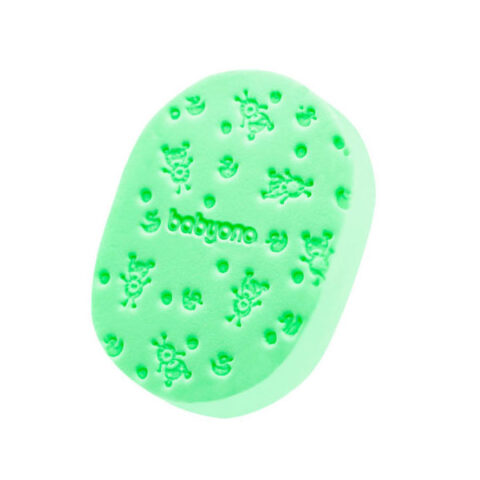 BabyOno: Body Sponge Green - BabyOno's soft sponge is specially designed for our baby's sensitive skin. Its unique structure helps his skin to moisturize and regain its glow.