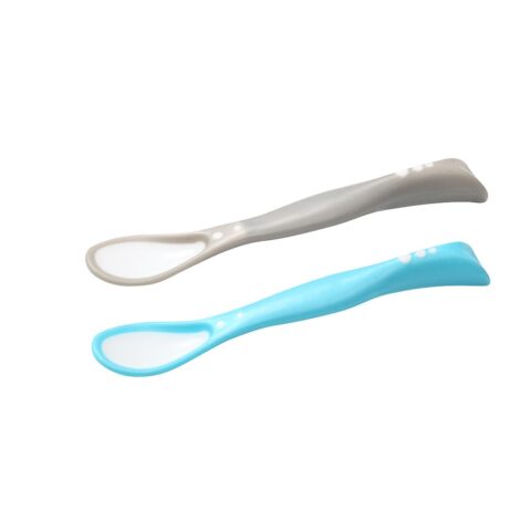 BabyOno: Set of 2 flexible spoons - Made of special material so you can easily bend and change their shape