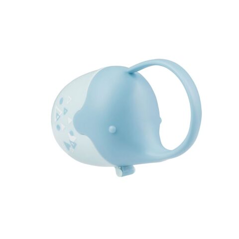 BabyOno: Pacifier holder Elephant Blue - The BabyOno pacifier holder is very practical and allows you to store your little one's pacifier and keep it clean. You can easily "hang" it on your bag or baby's bunny so you have instant access when you need it.