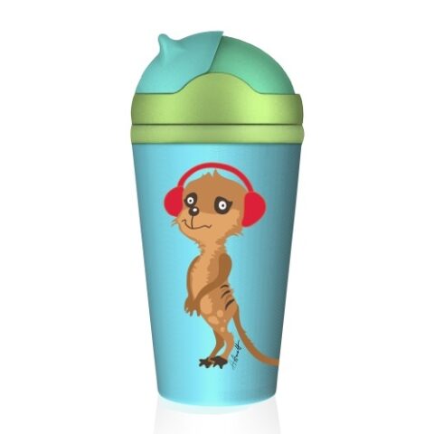 Bottle Tierische Freunde Lucky - Παγούρια bamboo με πλαστικό βιδωτό καπάκι και καλαμάκι σιλικόνης. Είναι κατάλληλα για πλύσιμο στο πλυντηρίου πιάτων ,δεν είναι κατάλληλη για φούρνο μικροκυμάτων .Το προϊόν είναι κατασκευασμένο σύμφωνα με τις απαιτήσεις που συνοψίζονται στα πρότυπα της Ευρωπαικής ένωσης