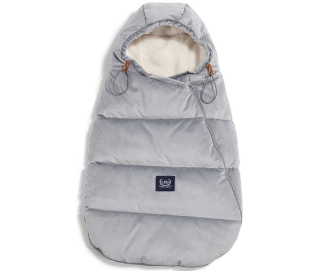 STROLLER BAG BABY DARK GREY - The new Aspen Winterproof Baby stroller footmuff is a comfortable choice for autumn and winter walks. It is comfortable, warm and lightweight. Created for infants from birth to 1 year old. Fits gondola(port bebe) and bebe car seat(egg).