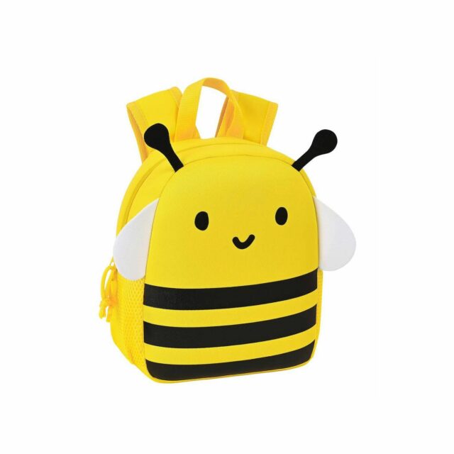 Τσάντα μελισσούλα με κεραίες φτερά,ματάκια και μυτούλα σε κιτρινο-μαύρο