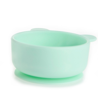 Bowl with suction cup and cups