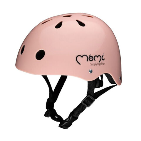 pink helmet with vents