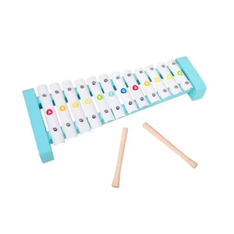 Xylophone with 2 wooden baguettes