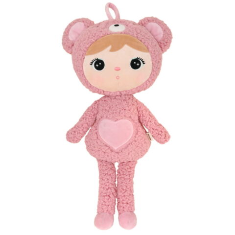 ροζ αρκουδάκι κούκλα