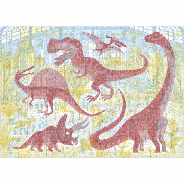 Discover The Dinosaurs Puzzle With 2 Magic Glasses - 200 pcs - Image 2