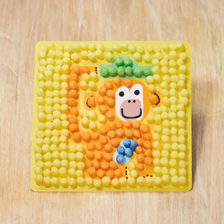 καλαμπόκι με μαιμουδάκι