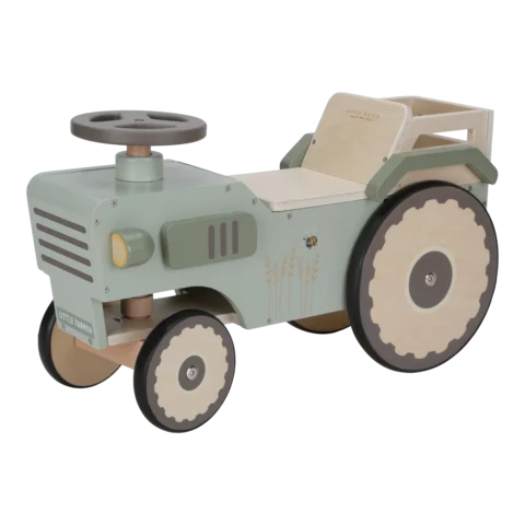 LITTLE DUTCH. Ξύλινο τρακτέρ με 4 ρόδες Little Farm FSC