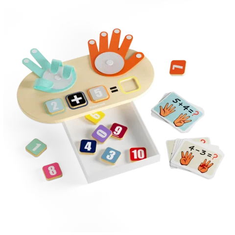 TopBright Εκπαιδευτικό Παιχνίδι Αριθμητική με τα Δάχτυλα από 3+ ετών 121121 460095